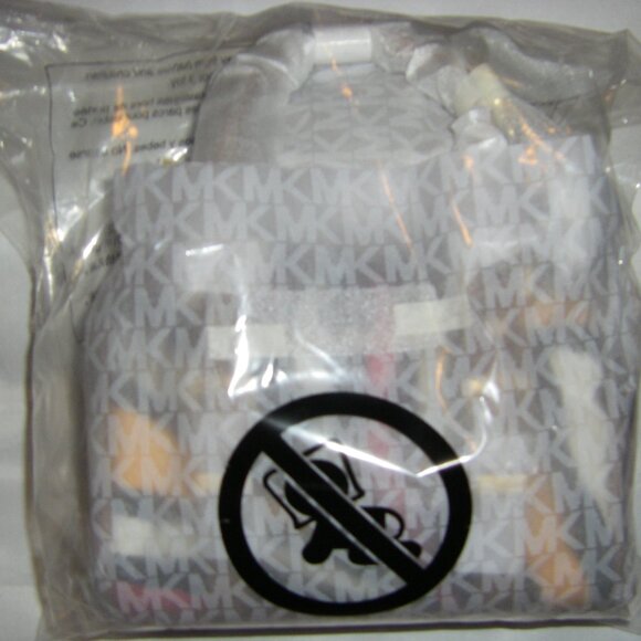 Michael Kors Bedford Legacy Crossbody Small (MINI) Metallic Zebra Logo Duffle - Picture 5 of 10